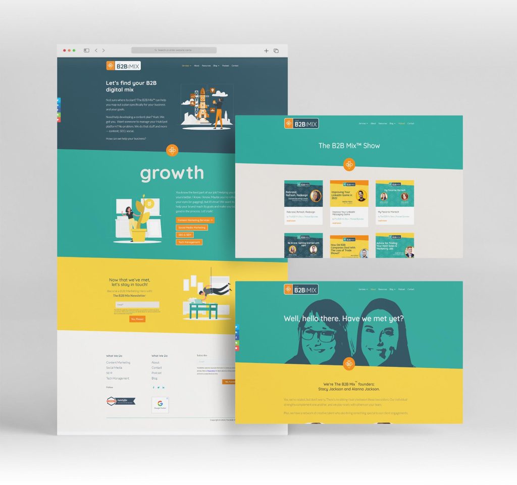 Brand Strategy & Website Redesign / The B2B Mix